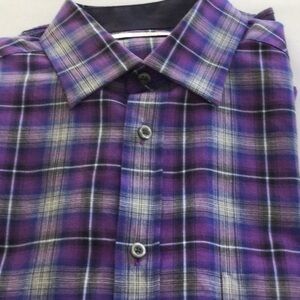 Turnbury Mens shirt size L button down long sleeves washable.   #302